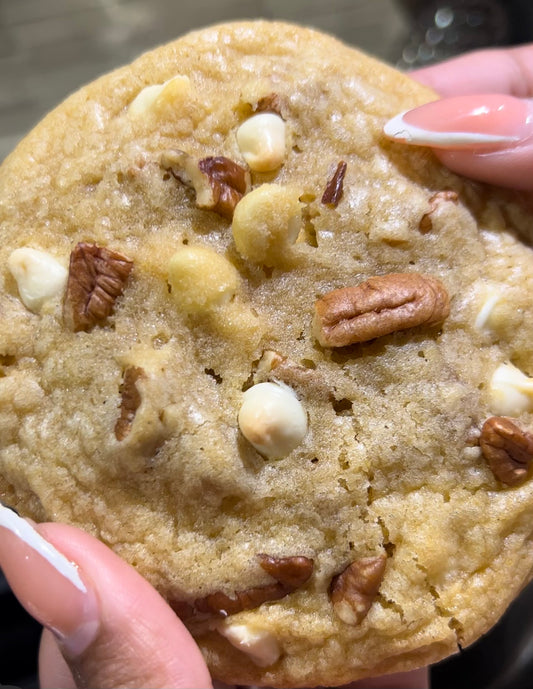 White Chocolate Butter Pecan Cookie